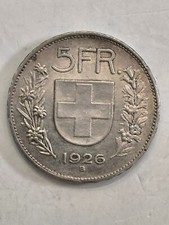 Svizzera - 5 franchi 1926
