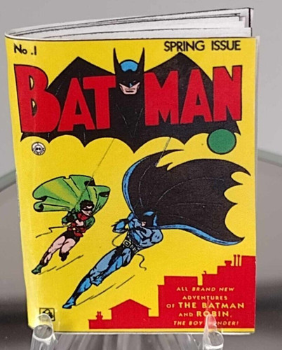 Mini 1940 batman comic 1 - batman, 1:6