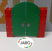 (C 11/ 9) LEGO Duplo 2x cancello / cancello della stalla per fattoria scuderia