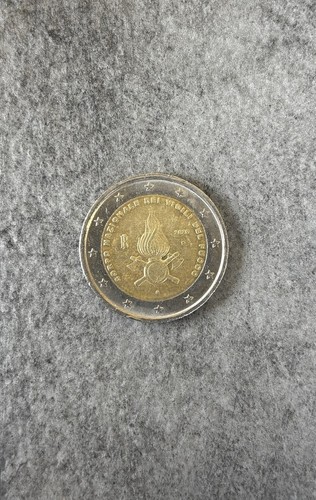 Rara moneta euro vigili del - rara,