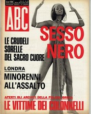 ABC 1969=AISSA SILLA=FLORINDA BOLKAN=ALDO BRAIBANTI=LETOJANNI=CALCIO FEMMINILE=