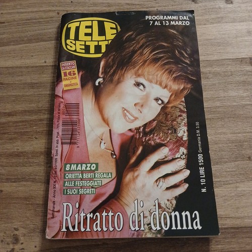 Telesette 1999 orietta - 10/1999,