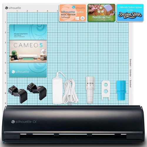 Silhouette black cameo 5α - black,