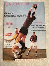 Album figurine 1962 / 63 anastatica