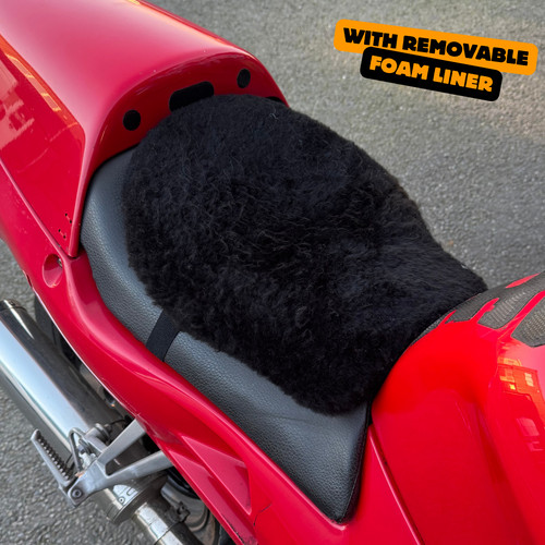 Coprisedile moto pelle - coprisedile, di