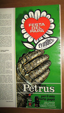 PUBBLICITA PETRUS BOONEKAMP AMARO Festa del Papà vintage '71 advertising werbung