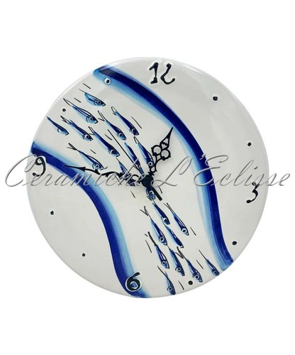 Orologio disco pesciolini in - disco,