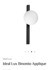 Ideal Lux BINOMIO AP1  Nero