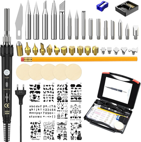 Pirografo per legno set - legno,,