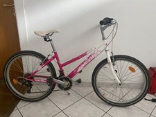 bicicletta da bambina.  come nuova, colore bianco e rosa. numero di cambi 6. 