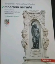 itinerario nell'arte 2 Versione VERDE, Quarta edizione, ZANICHELLI 9788808729040