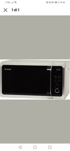 Sharp forno microonde silver - forno,