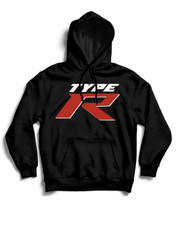 Felpa Cappuccio e Tascone Type R Racing Tuning Elaborazione Pimp Corsa Car Gara