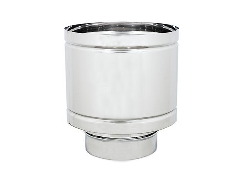 Testa camino acciaio inox - acciaio,