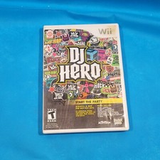 DJ Hero Wii 2007[case Has