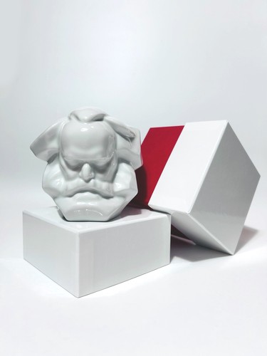 Karl marx tazza - marx, smaltata