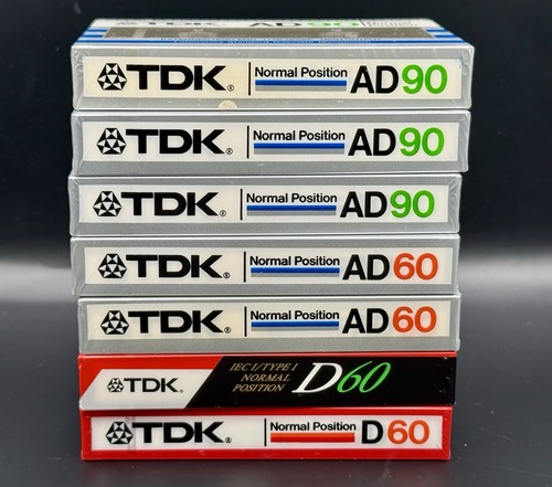 Lotto cassette tdk ad90 - lotto,