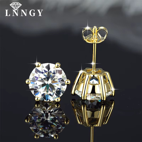 Orecchini lobo 5 3ct - a, 0.5-3ct