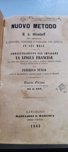 1866 nuovo metodo - nuovo,