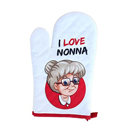 Guanto forno i love - "i,