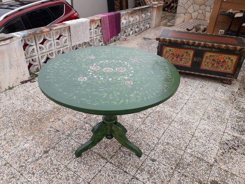 Tavolo tirolese dipinto - tirolese,