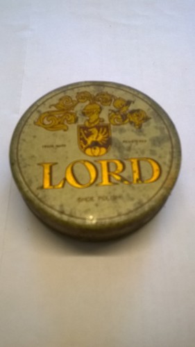 Scatola latta vintage lord - scatola,