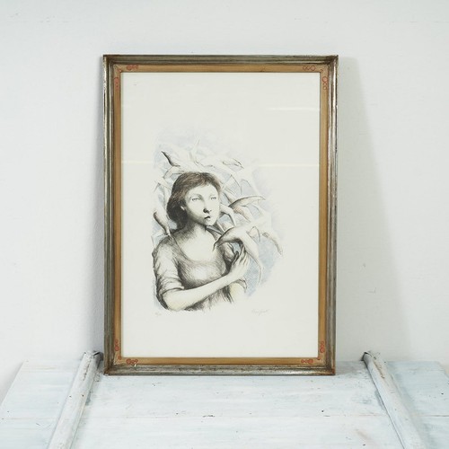 Litografia 200 giovane - litografia, 80/200,