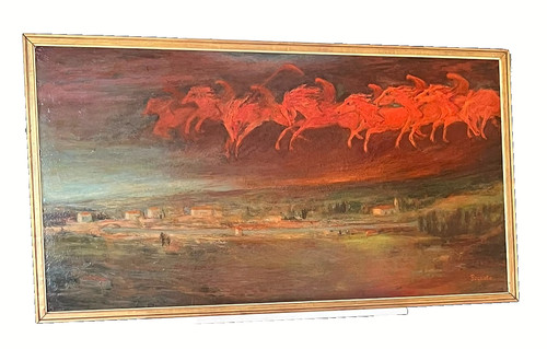 Ferrato apocalisse dipinto - ferrato,