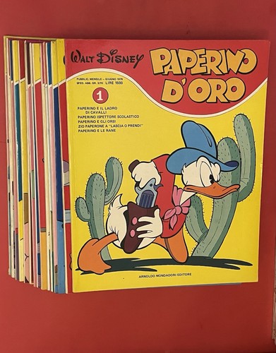 Topolino paperino d oro - paperino, d’oro