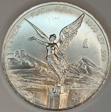 Mexico Silver 2000, 1 Oz .999