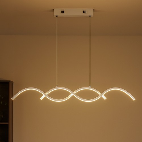 Lampadario led 54w onde - led,