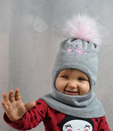 Cappello bambino fenicottero