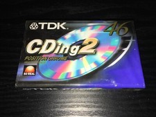 TDK CD ING2 46 CHROME CASSETTA