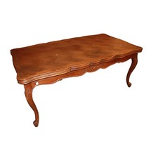 Tavolo Provenzale Rettangolare Allungabile di fine 1800 in Rovere