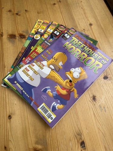 Lotto simpson comics treehouse - simpson,