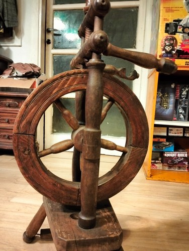 Arcolaio vintage legno - arcolaio,