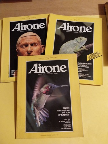 Lotto riviste airone - lotto, n