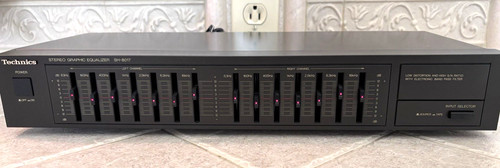 Technics 8017 equalizzatore - technics, sh-8017