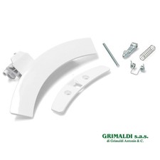 KIT MANIGLIA PORTA OBLÒ PER LAVATRICE REX AEG ELECTROLUX 4055137402 1327920185