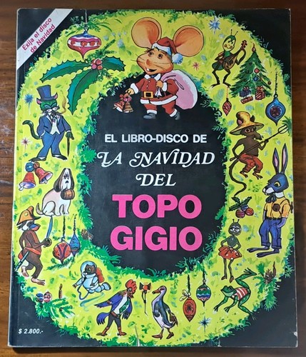Navidad del topo gigio - topo, book