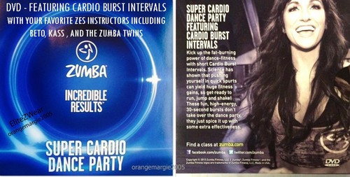 Zumba fitness dvd - fitness, super
