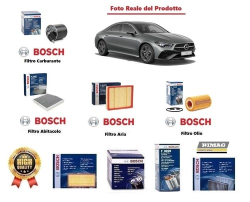 Kit filtri tagliando bosch - kit,