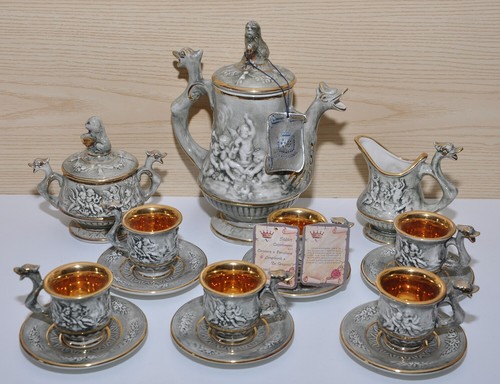 Capodimonte servizio tè - capodimonte,
