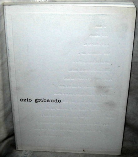 Ezio gribaudo catalogo mostra - ezio,