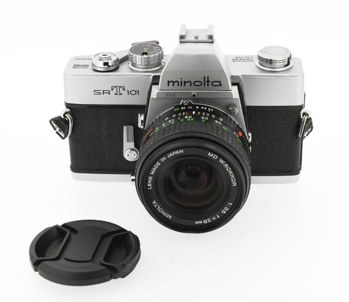 Minolta srt 101 argentique - minolta,