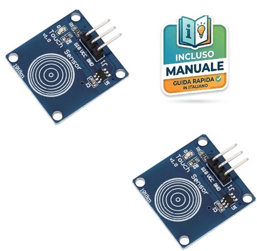 Sensore touch capacitivo - 2x,