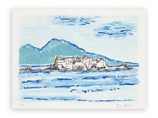 Orfeo TAMBURI (1910-1994) QUADRO con CORNICE LITOGRAFIA FIRMA Bellissima OPERA