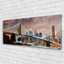 Glass print Wall art 125x50