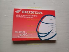 Honda SH 50 1997 manuale uso manutenzione libretto istruzioni italiano originale