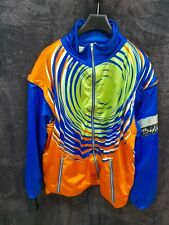 ciclismo maglia giacca tuta vintage jacket ciclista t-shirt multicolore tg XL 80